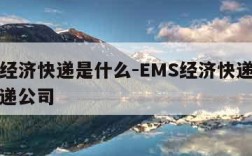 ems经济快递是什么-EMS经济快递是什么快递公司